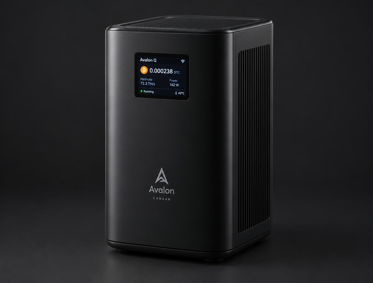 Canaan Avalon Q air-cooled SHA-256 ASIC miner
