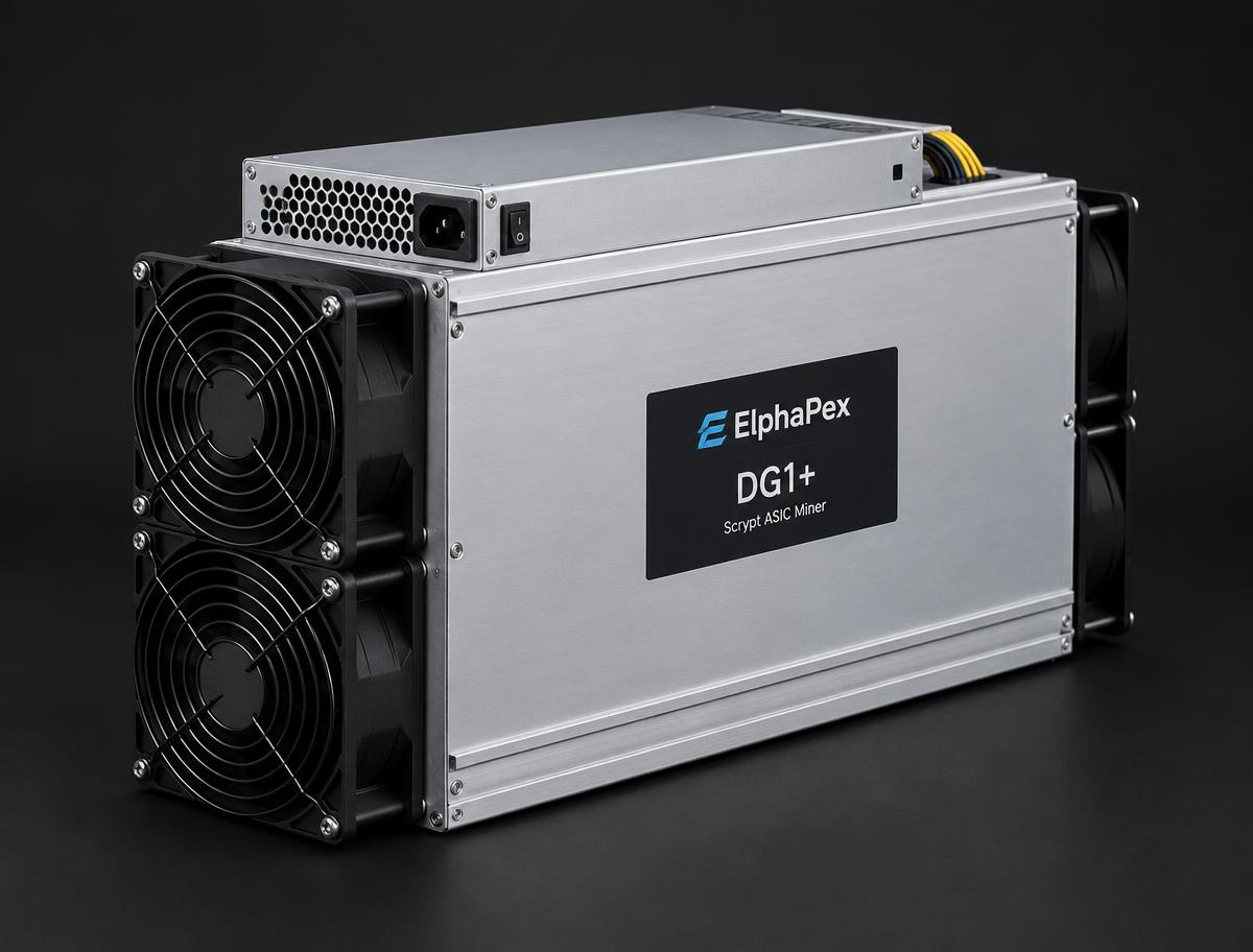 ElphaPex D9 air-cooled ASIC miner